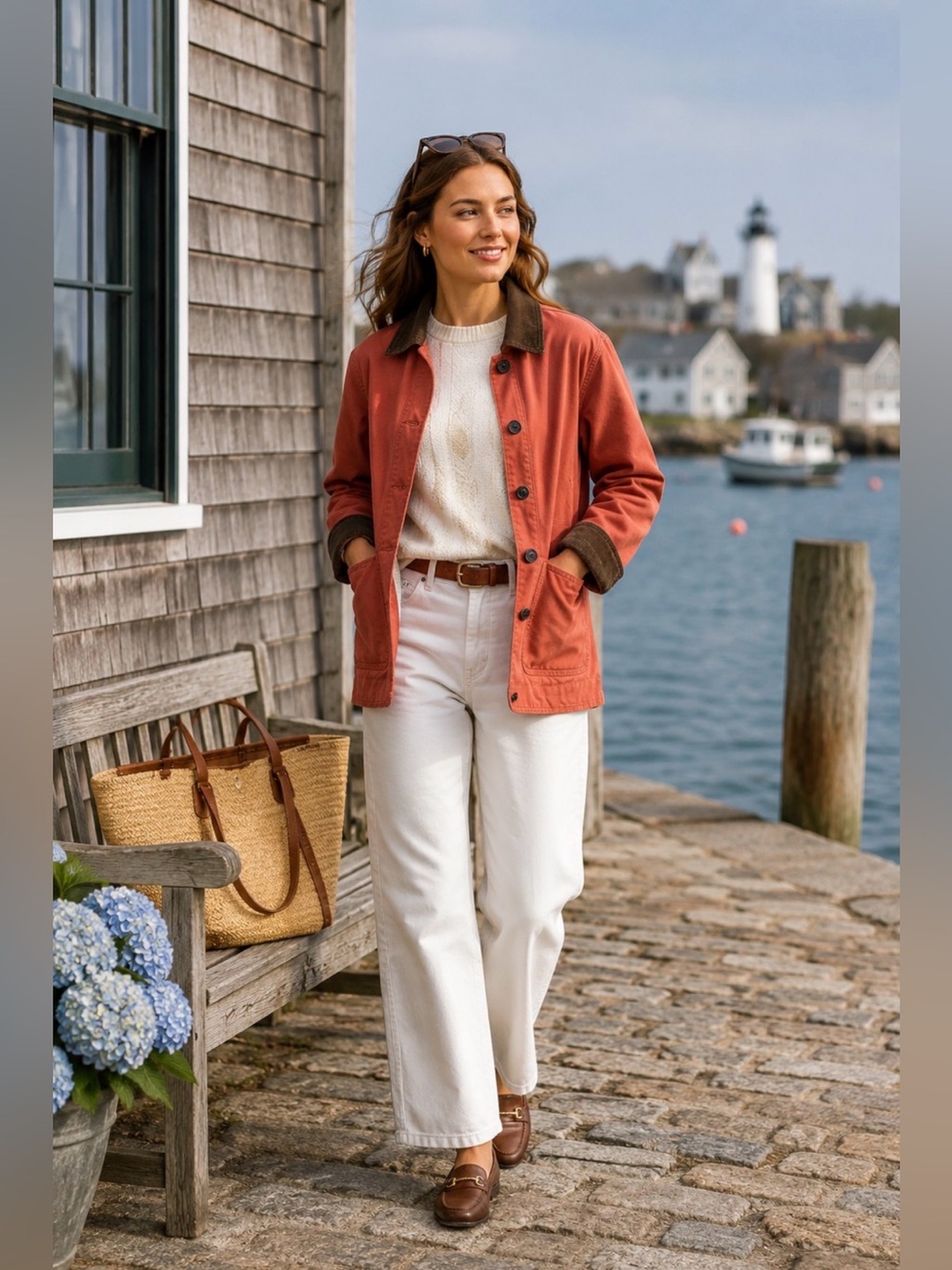 L.L.Bean Vintage Women’s XS Petite Field / Barn Coat – Corduroy‎ Collar - Picture 2 of 16